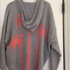 360 Cashmere Palm Tree Cashmere Hoodie